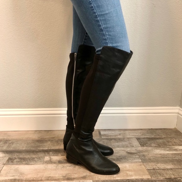 Micheal Kors Black Knee-High Boots - Picture 3 of 4